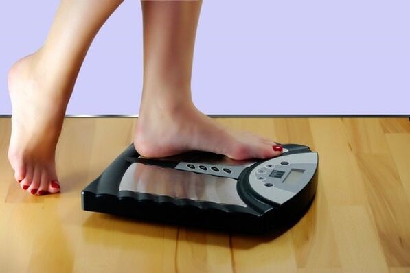 contrôle du poids pendant la perte de poids