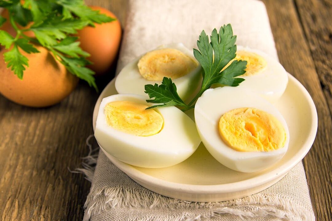 régime aux œufs pendant 3 jours
